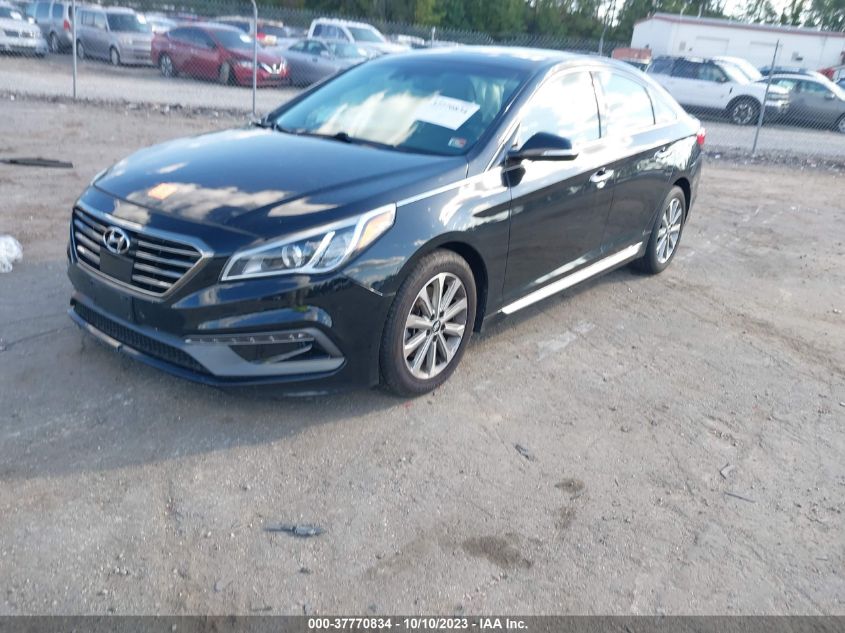 2016 HYUNDAI SONATA 2.4L LIMITED - 5NPE34AF8GH381827