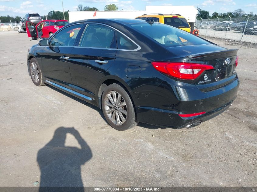 2016 HYUNDAI SONATA 2.4L LIMITED - 5NPE34AF8GH381827