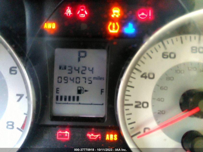 2013 SUBARU IMPREZA 2.0I - JF1GPAA69D2876147