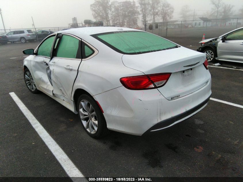 2015 CHRYSLER 200 LIMITED - 1C3CCCAB6FN538109