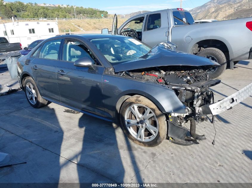 WAUKMAF48JA061795 AUDI A4 PREMIUM/TECH PREMIUM 2018