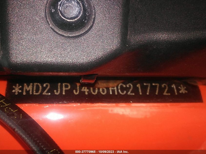 2017 KTM 390 DUKE MD2JPJ406HC217721