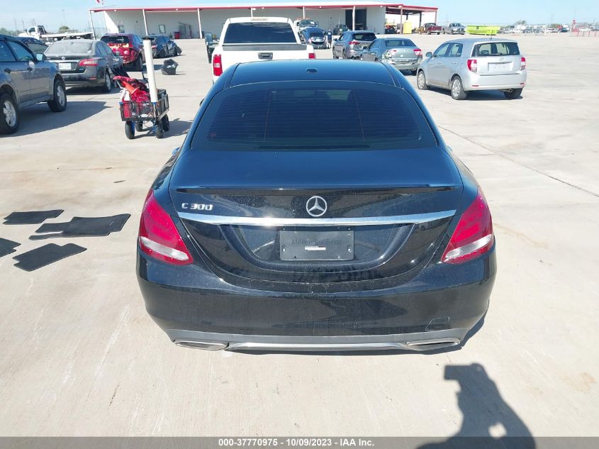 2016 MERCEDES-BENZ C 300 SPORT/LUXURY/ - 55SWF4JB0GU107026