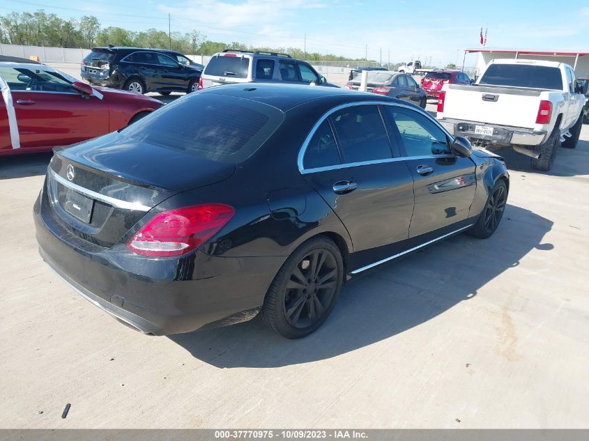 2016 MERCEDES-BENZ C 300 SPORT/LUXURY/ - 55SWF4JB0GU107026