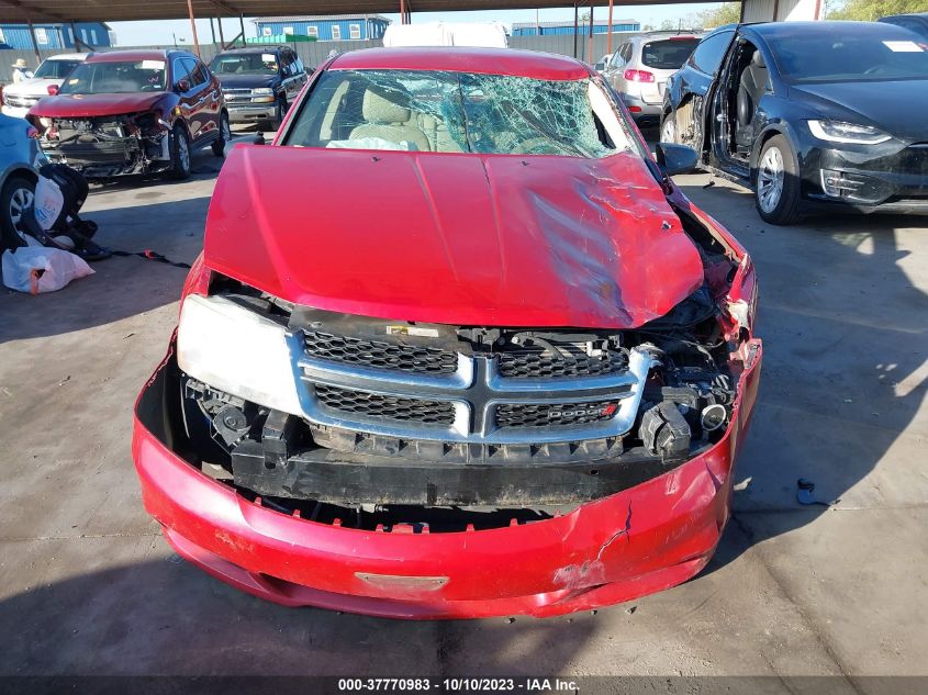 2014 DODGE AVENGER SE - 1C3CDZAGXEN218253