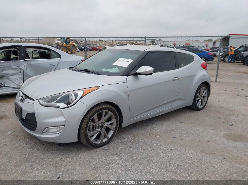 2017 HYUNDAI VELOSTER - KMHTC6AD8HU311927