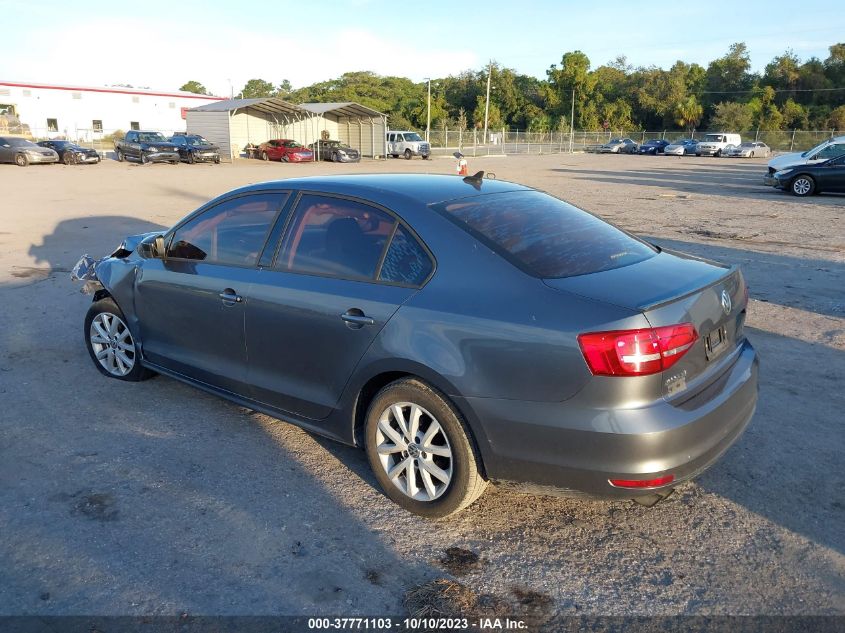 2015 VOLKSWAGEN JETTA 1.8T SE - 3VWD17AJ8FM239975