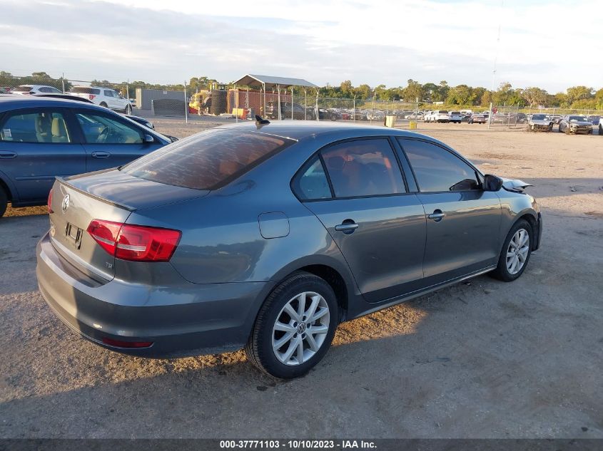 2015 VOLKSWAGEN JETTA 1.8T SE - 3VWD17AJ8FM239975