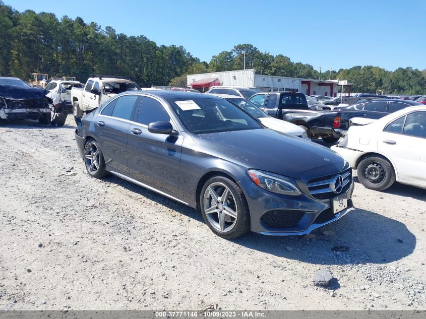 2016 MERCEDES-BENZ C 300 SPORT 4MATIC/LUXURY 4MATIC/4MATIC - WDDWF4KB6GR168056