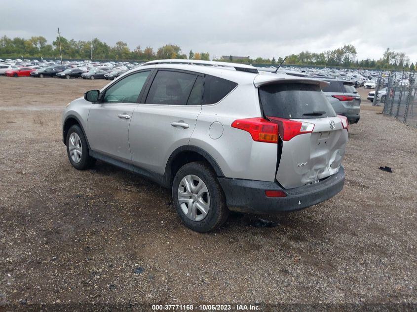2013 TOYOTA RAV4 LE - 2T3ZFREV3DW020100
