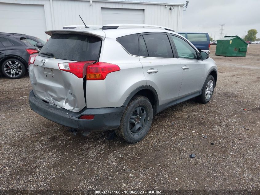 2013 TOYOTA RAV4 LE - 2T3ZFREV3DW020100