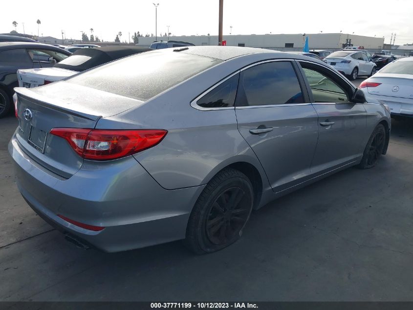 2017 HYUNDAI SONATA SE - 5NPE24AFXHH450490