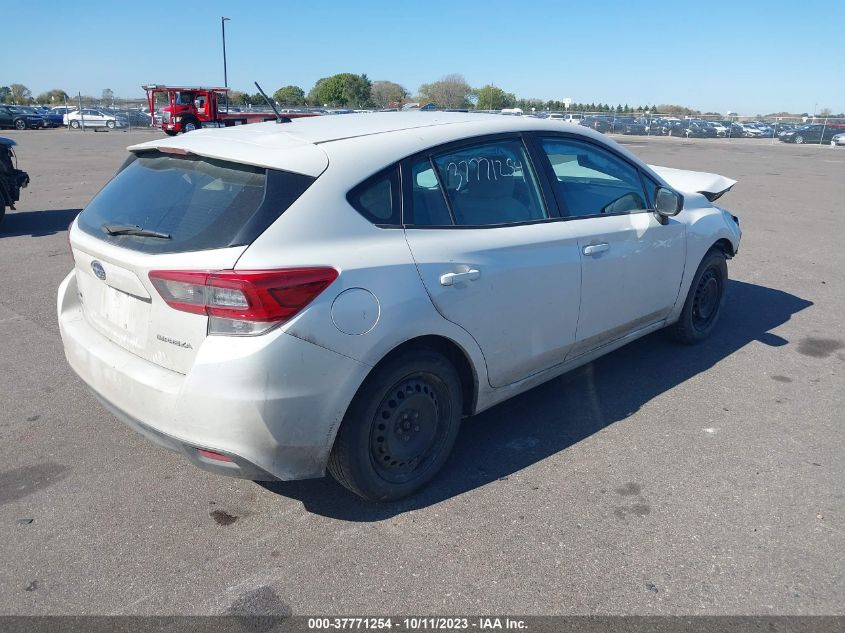 2020 SUBARU IMPREZA - 4S3GTAB62L3700408