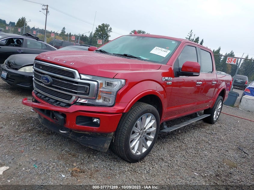 VIN 1FTEW1EG1LFA95010 2020 FORD F-150 LIMITED