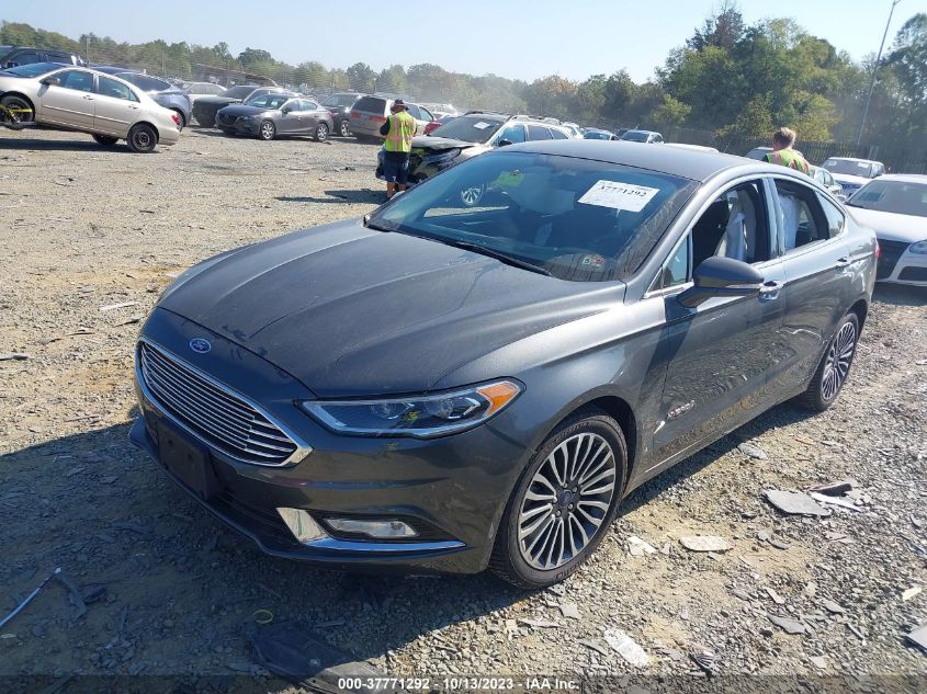 2017 FORD FUSION HYBRID SE - 3FA6P0LU5HR262599