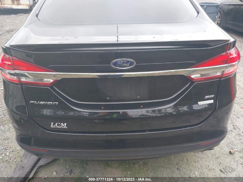2018 FORD FUSION SE - 3FA6T0HD1JR264901