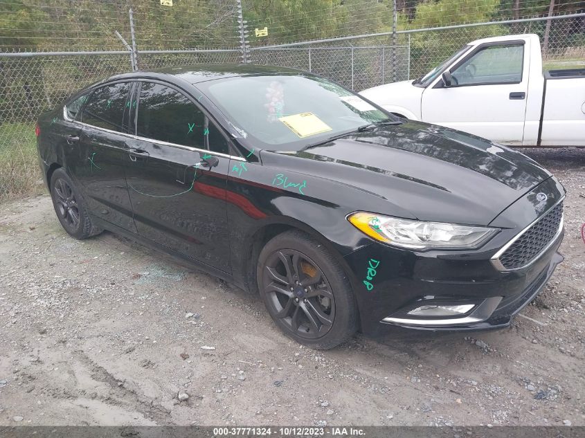 2018 FORD FUSION SE - 3FA6T0HD1JR264901