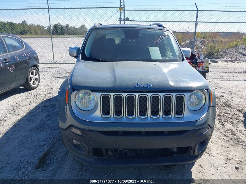 2017 JEEP RENEGADE LIMITED - ZACCJADB6HPE68221
