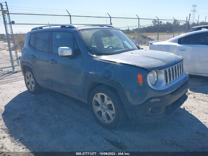 2017 JEEP RENEGADE LIMITED - ZACCJADB6HPE68221