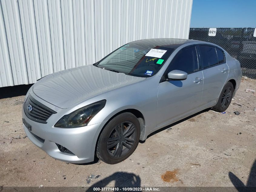 2013 INFINITI G37X JN1CV6AR3DM356085