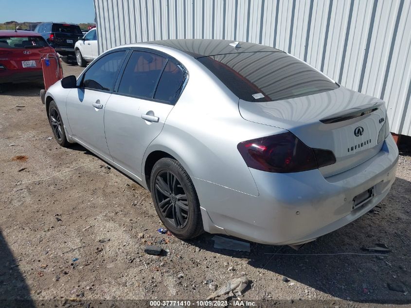 2013 INFINITI G37X JN1CV6AR3DM356085