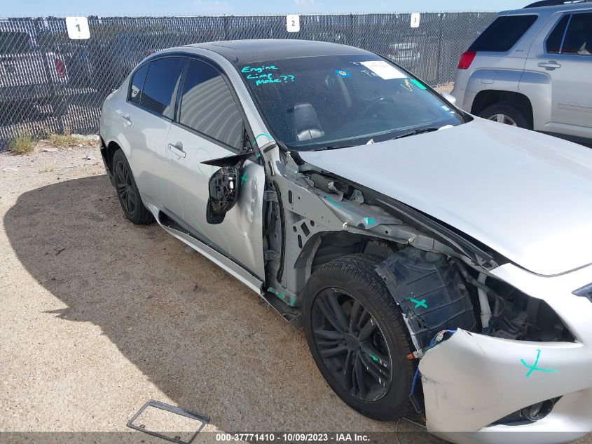2013 INFINITI G37X JN1CV6AR3DM356085