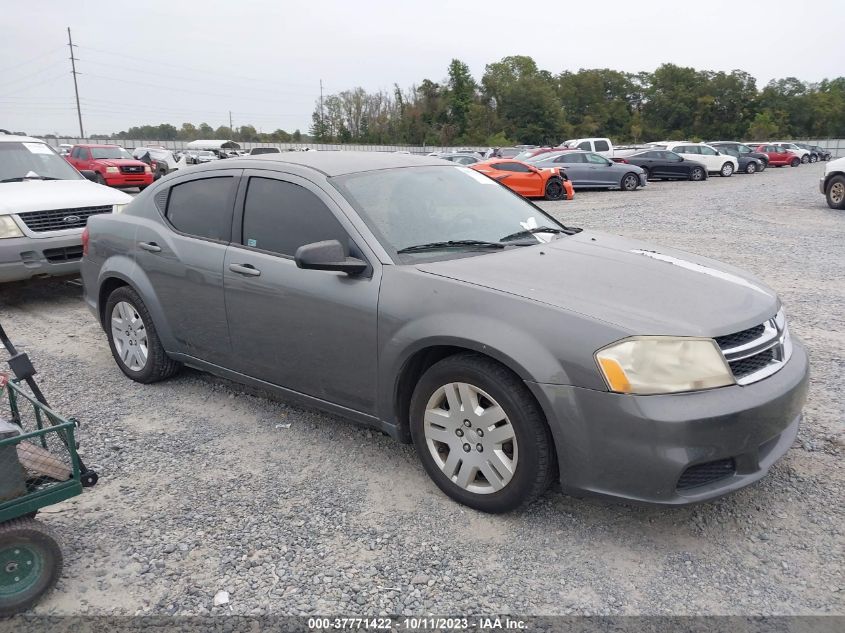 2013 DODGE AVENGER SE V6 - 1C3CDZAG2DN749347
