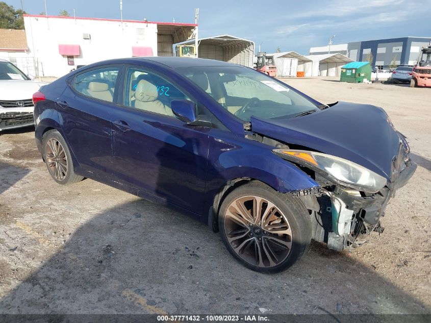 2013 HYUNDAI ELANTRA GLS/LIMITED - 5NPDH4AE4DH332785