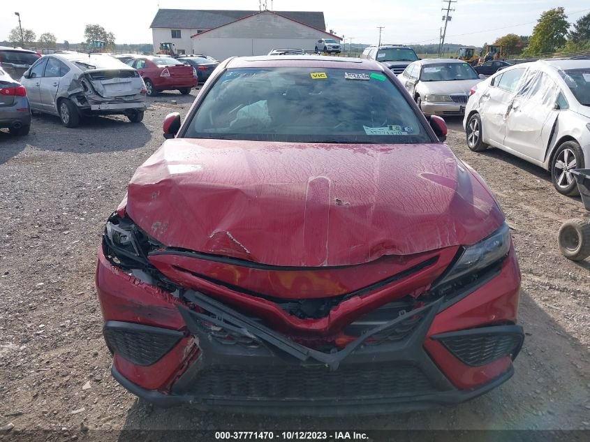 2021 TOYOTA CAMRY SE/SE NIGHT SHADE - 4T1G11AK9MU473584