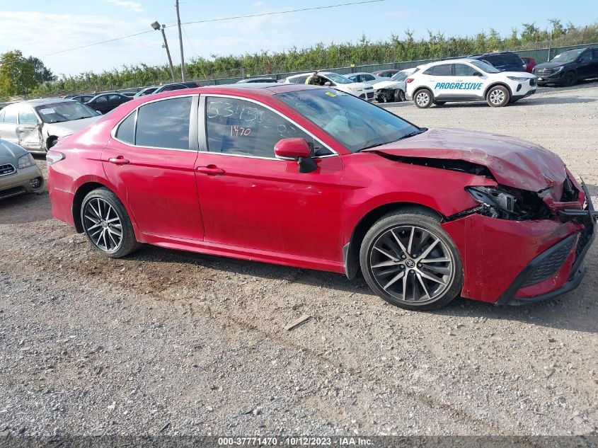 2021 TOYOTA CAMRY SE/SE NIGHT SHADE - 4T1G11AK9MU473584