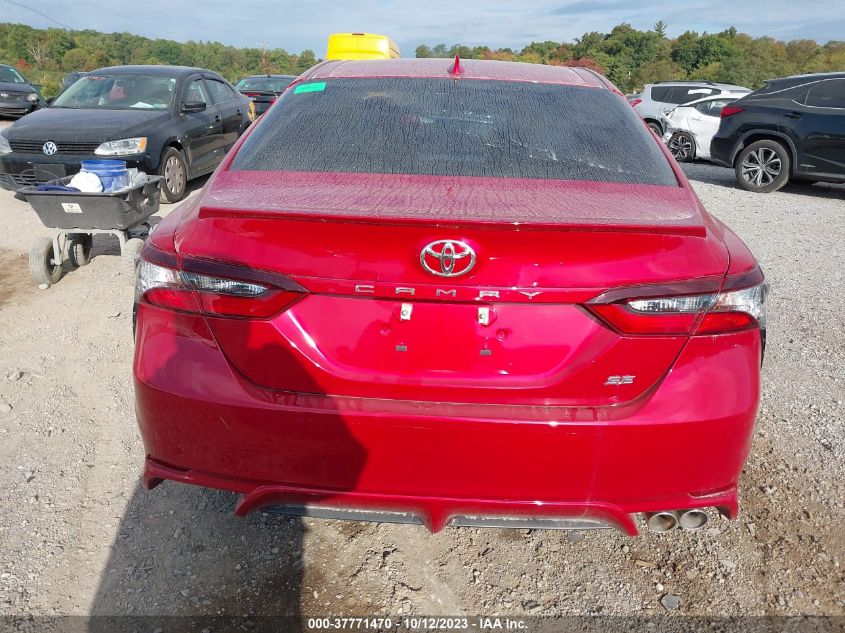 2021 TOYOTA CAMRY SE/SE NIGHT SHADE - 4T1G11AK9MU473584