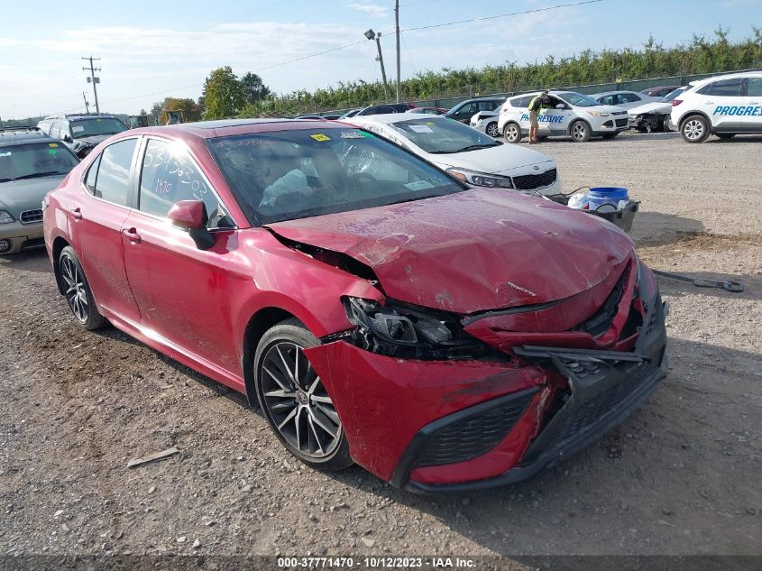 2021 TOYOTA CAMRY SE/SE NIGHT SHADE - 4T1G11AK9MU473584
