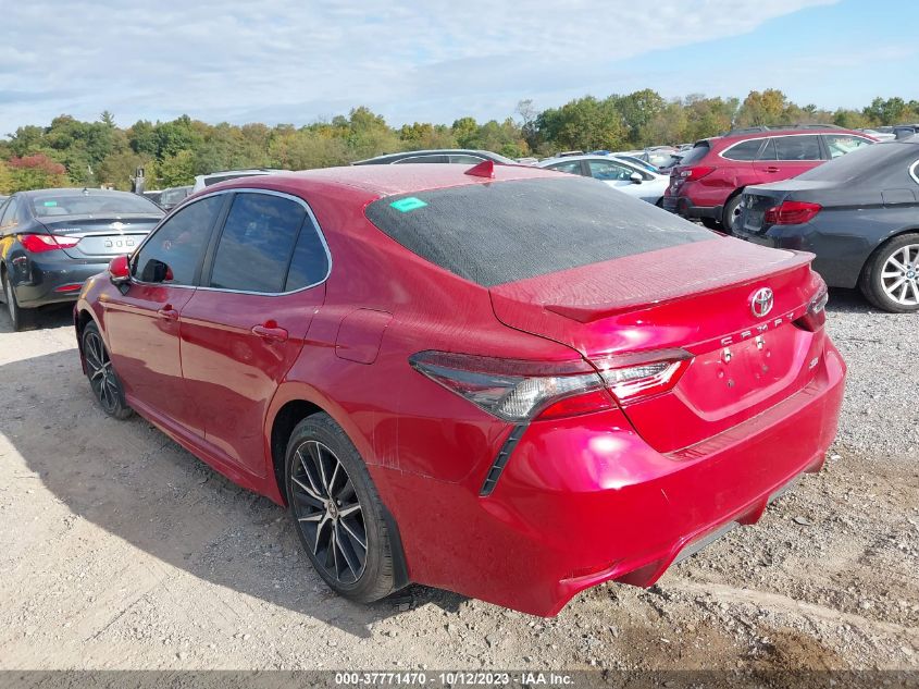 2021 TOYOTA CAMRY SE/SE NIGHT SHADE - 4T1G11AK9MU473584