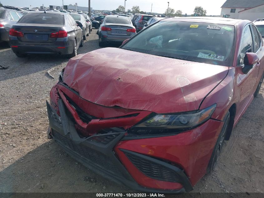 2021 TOYOTA CAMRY SE/SE NIGHT SHADE - 4T1G11AK9MU473584