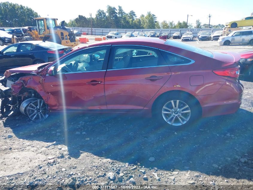 2016 HYUNDAI SONATA 2.4L SE - 5NPE24AF9GH351531