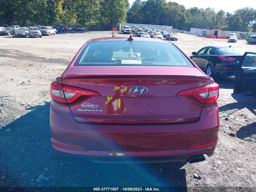 2016 HYUNDAI SONATA 2.4L SE - 5NPE24AF9GH351531