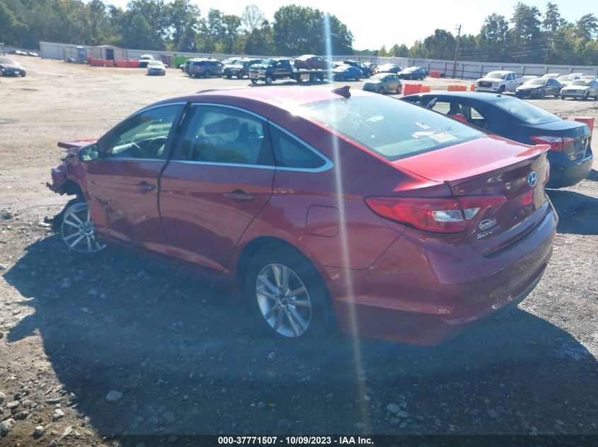 2016 HYUNDAI SONATA 2.4L SE - 5NPE24AF9GH351531