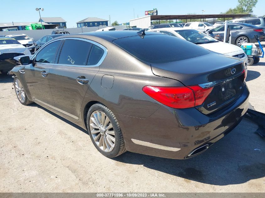 2015 KIA K900 LUXURY KNALW4D45F6021011