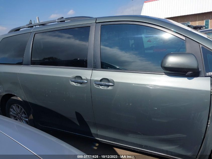 2014 TOYOTA SIENNA XLE/XLE AAS/LTD - 5TDYK3DC6ES474509