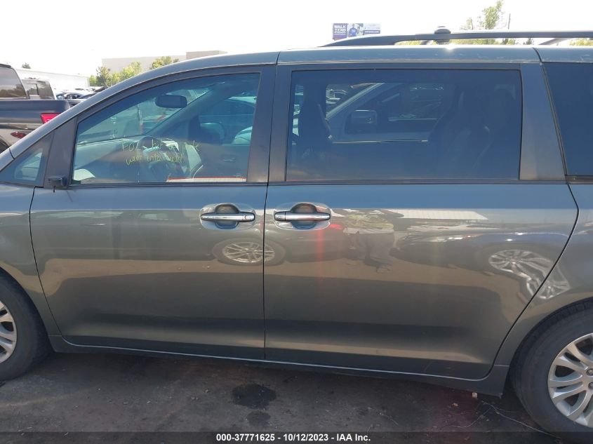 2014 TOYOTA SIENNA XLE/XLE AAS/LTD - 5TDYK3DC6ES474509