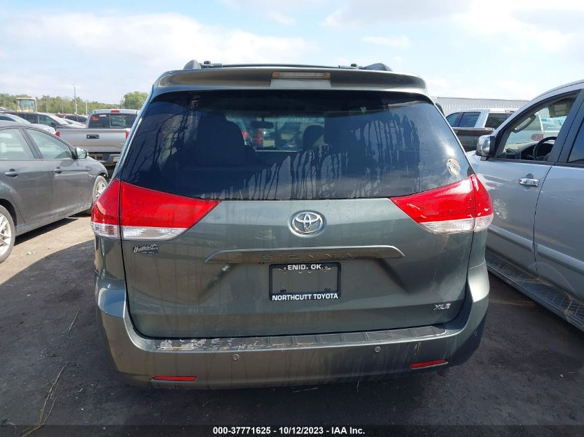 2014 TOYOTA SIENNA XLE/XLE AAS/LTD - 5TDYK3DC6ES474509