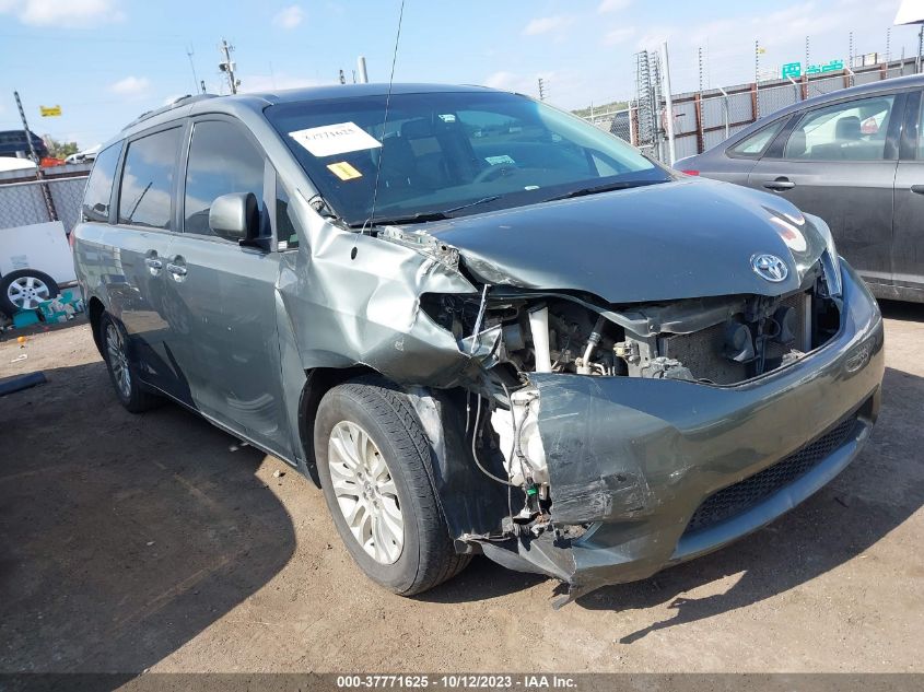 2014 TOYOTA SIENNA XLE/XLE AAS/LTD - 5TDYK3DC6ES474509