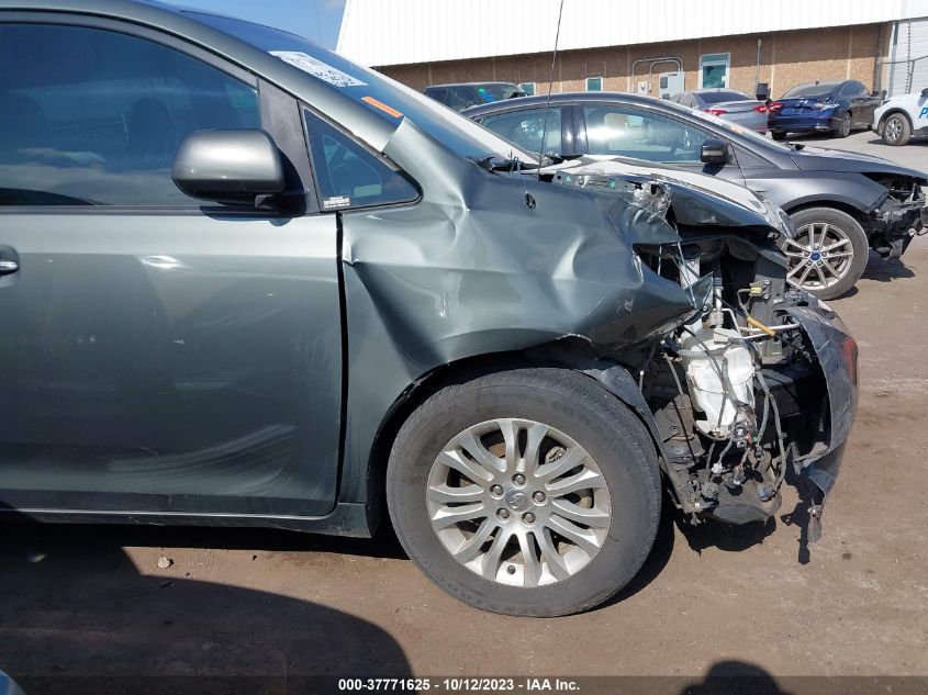 2014 TOYOTA SIENNA XLE/XLE AAS/LTD - 5TDYK3DC6ES474509