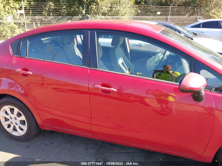 2015 KIA RIO LX - KNADM4A31F6501908