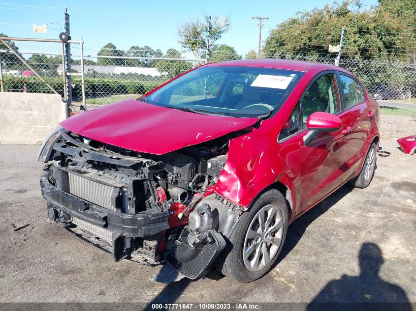 2015 KIA RIO LX - KNADM4A31F6501908