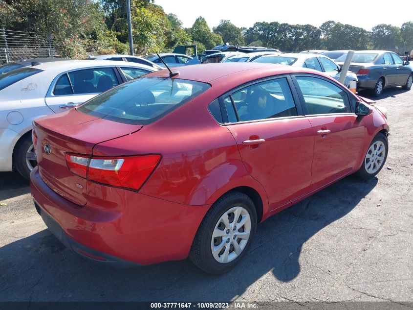 2015 KIA RIO LX - KNADM4A31F6501908