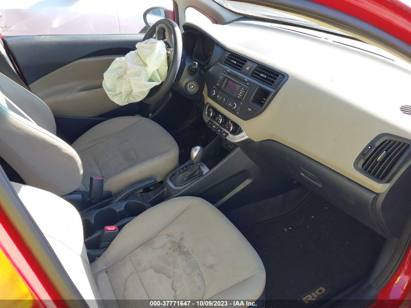 2015 KIA RIO LX - KNADM4A31F6501908