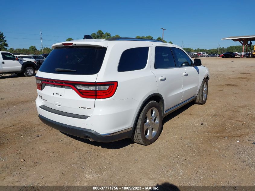 2014 DODGE DURANGO LIMITED - 1C4RDHDG1EC323030
