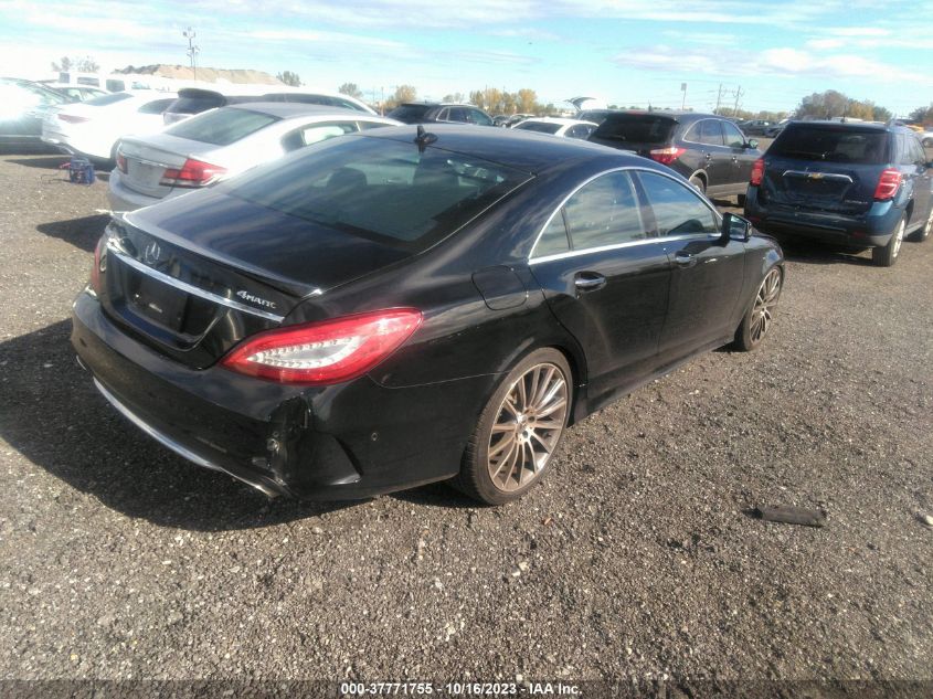 2016 MERCEDES-BENZ CLS 550 WDDLJ9BB4GA160437