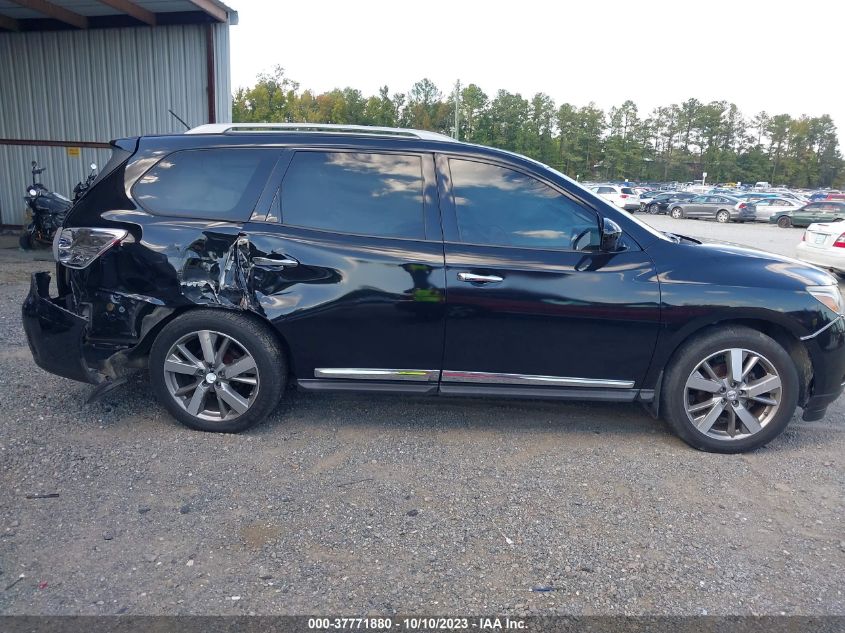 2013 NISSAN PATHFINDER PLATINUM - 5N1AR2MM0DC677875